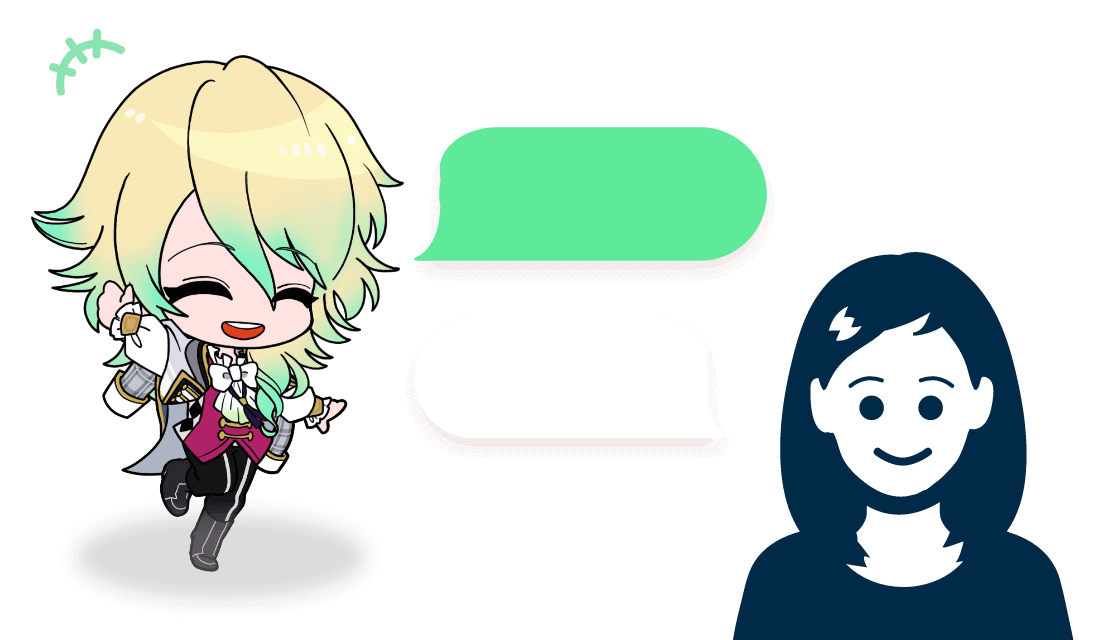 みんなファンになる！チャットだからこその特別体験