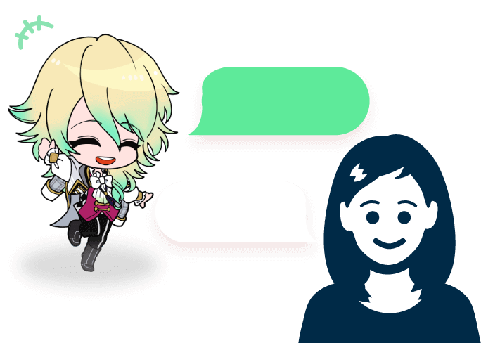 みんなファンになる！チャットだからこその特別体験